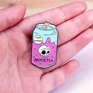 3 for $20** (all individual pins!) “Anxietea” Pin
